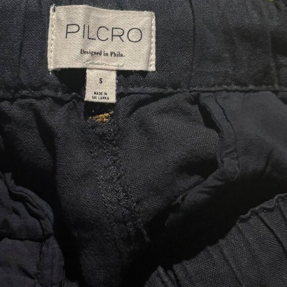 Pilcro Anthropologie Womens Slim Linen Cargo Pants Black Size S - Picture 5 of 7